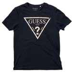 Guess  Jeans Black Short Sleeve Graphic Print Short Sleeve Shirt Size Medium Photo 0