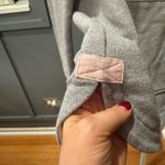 Vineyard Vines  1/4 Zip Pullover Shirt Gray Polo Style Pink Trim Women's Small Photo 1