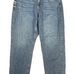 American Eagle Mom Jean 4 Stretch Crop Ankle Denim Mid Rise Trendy Y2K Summer Photo 0