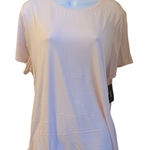 Alfani  Silver Peony Scoop Neck Core Tee Photo 0