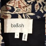 Ba&sh  Floral Midi Dress - Black and Cream small Photo 4
