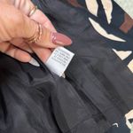 Cache  Blazer Jacket Small Abstract Print Fitted Side Laced‎ Up Brown Black Ivory Photo 4