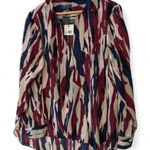 Madison Multicolor Curvy Blouse Size 2X NWT Purple Photo 0