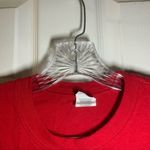 Gildan Red Crew Neck “Teacher Vibes” Short Sleeve Tee M Photo 3