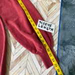 Exlura Women Rust Red Mock Neck Long Sleeve Sweater Dress Size M Bodycon Cozy Photo 8