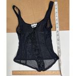 Sheer Black Arianne Womens corset Size S/P Nylon & Lycra Blend 75j Photo 4