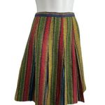 Vintage 1960s Pleated Striped A Photo 0