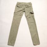 Maurice's Green Cargo Y2K Punk Streetwear Junior Miss Buckle Cotton Pants XXS 1/2 Photo 1