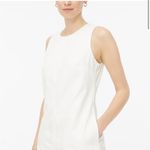 NWT J. Crew Factory Denim Shift Dress in White Wash Photo 2