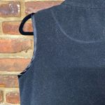 Mountain Lake Vintage Black Fleece Full Zip Vest Jacket Women's Photo 9