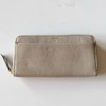 Fossil Women's Graystone Leather Tara Zip Around Wallet 8" X 4" New Without Tags Photo 6