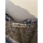 Natural Life  L / XL Flowy Tiered Ruffle Dress Spaghetti Strap Dress 100% Rayon Photo 4