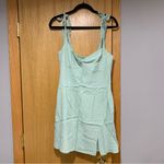 WAYF  Mint Green Mini Dress - Size Large Photo 1