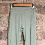 Sage Green Ruched Bootcut Yoga Pants Flare Leggings Lounge Athleisure Size S Photo 3