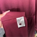 Reformation Maple Silk Midi Dress Plum Burgundy Photo 15