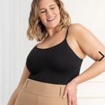 New Shapermint All Day Every Day Scoop Neck Cami Black Size 4X Stretch Shapewear Photo 0