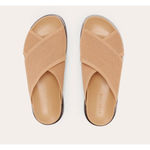 Everlane  The ReKnit Form Crossover Sandal Caramel Tan Size 10 NWOB Photo 1