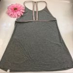 Athleta  Essence Athletic Longline Tank Top: Heathered Grey Photo 4