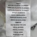 Almost Famous NWT White Double Ruched Ruffle Short Sleeve Crop Top Size Small Photo 5