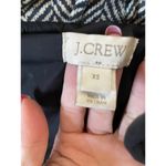 J.Crew  Gold Hardwear Flannel Puffer Vest Black Cream Size XS Photo 5