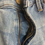 MOSSIMO Women’s Power Stretch Curvy Skinny Distressed Jeans Size 14 Short Blue Photo 2