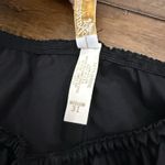 VTG 1960's Barbizon Petti Jo Tafredda Half Slip Sz Sm Black Lace Hem Photo 2