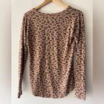 Abercrombie & Fitch Soft A&F Cozy Leopard Print Long Sleeve Top Y2K Photo 6