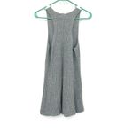 Athleta  Size XS Tank Gray Linen Knit Sheath Tunic Sleeveless Athleisure Yoga‎ Photo 1