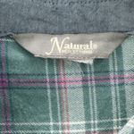  Green Flannel Plaid Natural Reflections Western Rodeo Large Photo 9