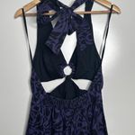 Free People Purple/Black Kira Jumpsuit Photo 3