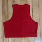 Adidas RED CROPPED TANK TOP Photo 2