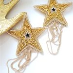 ZARA New!  Star Earrings Photo 2