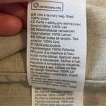 & Other Stories & Other Stories Short Sleeve Linen Wrap Mini Dress in Beige size 0 Photo 12