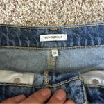 We Wore What  Denim Jeans High Rise Straight Distressed Casual Streetwear Revolve Photo 3