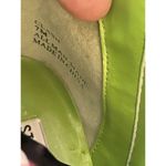 Steve Madden “Clash” Black Patent Ankle Booties Pointed Lime Interior Women’s 7 Photo 6