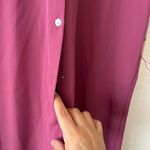 Bishop and Young NWT Bishop +‎ Young Aston Midi Shirt Dress Size Small Pink Mauve Photo 4