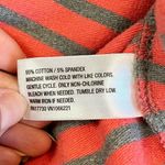 Liz Lange  Maternity Striped Long Sleeve Baseball Blouse Small Photo 7