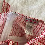 Trixxi Vintage Red Floral Halter Tie Tulle Dress Photo 2