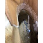 Softwalk Rockford Ankle Boots Women 9.5M Brown Suede Side Zip Cuban Heel Booties Photo 2