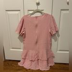 Showpo NWT  Bahama Baby Ruffle Mini Dress in Light Pink Photo 4