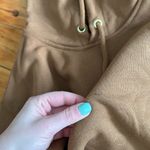 Carhartt  Loose Fit Hoodie logo graphic sleeve tan brown xs Photo 5