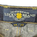 Lucky Brand Janet Sweet N' Straight Crop Medium Wash Jeans Women's Size 14 32 Photo 3