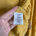 O'Neill Belle Top Long Sleeve Orange Yellow Blouse Size Large Photo 3