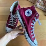 Converse Chuck Taylor All Star Canvas Maroon High-Top Sneakers Photo 3