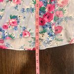 ZARA  Floral Midi Dress - Pink and Cream Photo 8