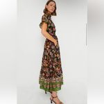 Tuckernuck Mille Victoria Secret Garden Dress Black Floral Sz 12 / XL Photo 1