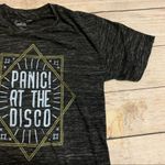 Panic at the Disco Band Tour Graphic Short Sleeve Tee Size small Gray Photo 2