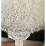 Hem & Thread  grey faux fur fuzzy jacket Photo 3