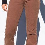 Brandy Melville Darlene Corduroy Brown Pants Photo 1