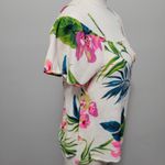 Billabong  Summer Nights floral cold shoulder blouse size small Photo 3